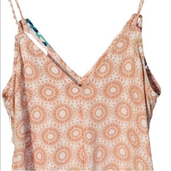 Free People Pink Sophia Shorts Romper Jumpsuit Small - Picture 6 of 10